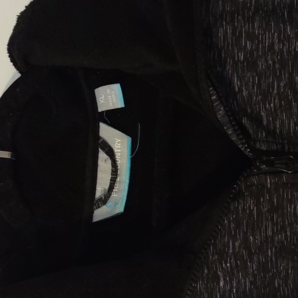 Free Country Soft Shell Fleece Lined Jacket Gray Space Dye sz XL - Picture 2 of 5